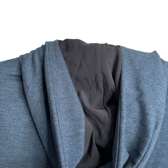 Lululemon City Sweat Full Zip Hoodie Sweatshirt Navy Blue Mens XS - Picture 3 of 8